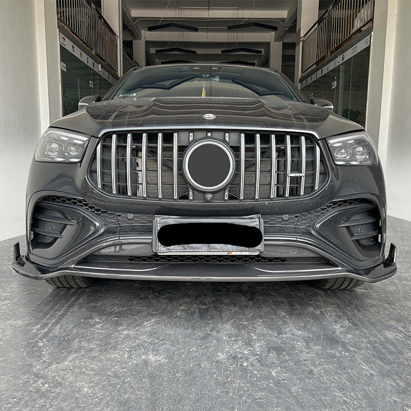 BRS Style Carbon Fiber Front Lip -  2024 Mercedes-Benz GLE53 GLE450 GLE63 GLE