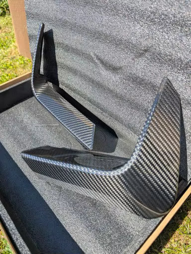 Carbon Fiber Rear Bumper Air Canards Splitter Apron - BMW F80 M3 / BMW F82 & F83 M4