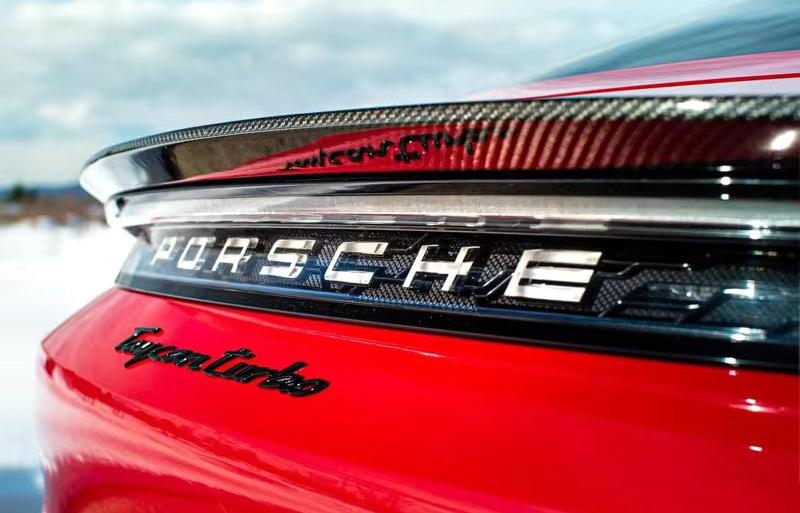 Carbon Fiber Spoiler (3pc) - Porsche Taycan
