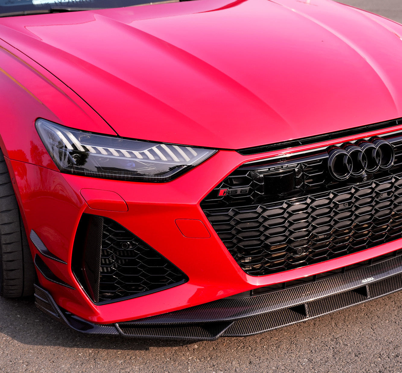 Prepreg Carbon Fiber Aulena Performance Aerodynamic Body Kit - Audi RS6