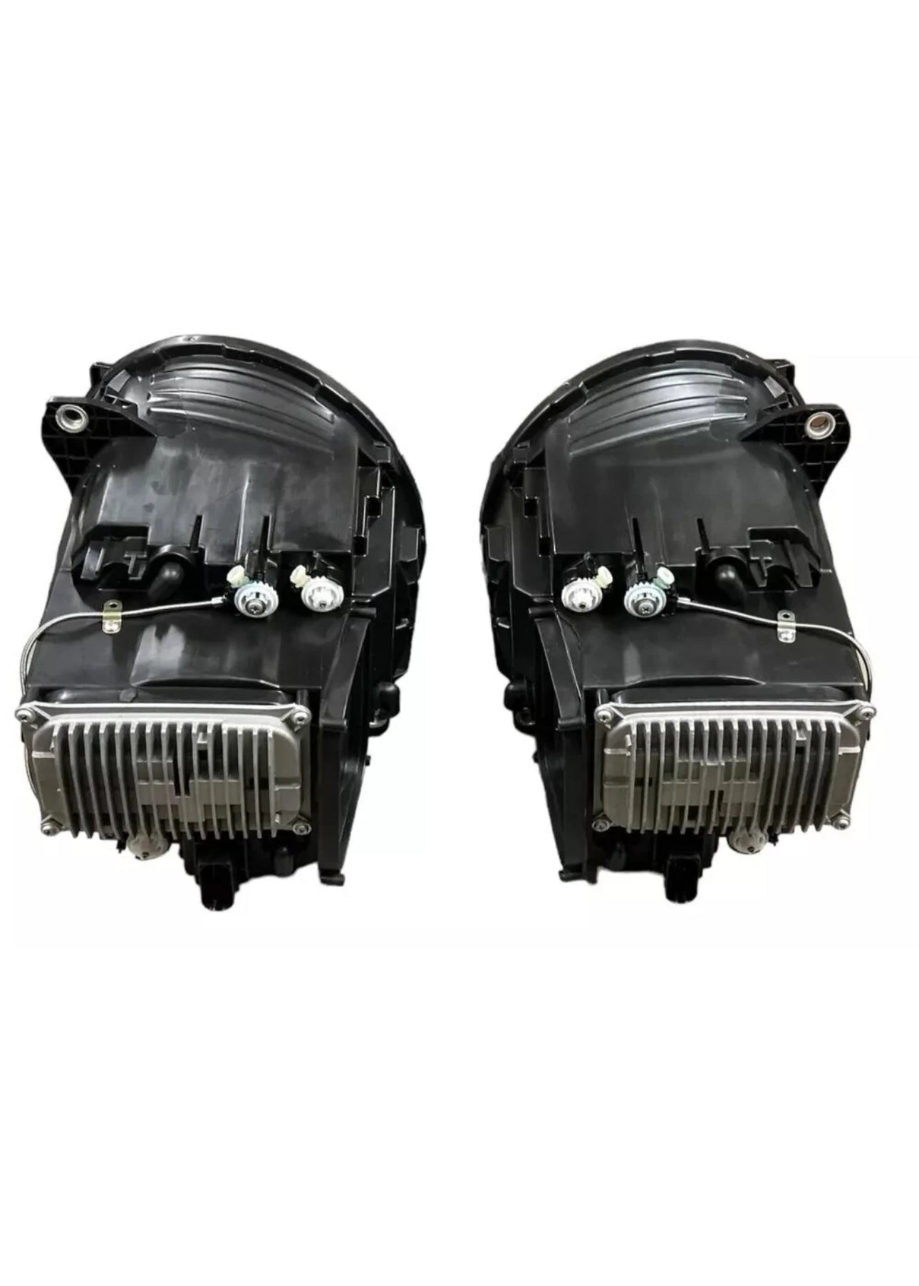 Replacement W464 OE Style Black Headlights For Mercedes-Benz G-Wagon 2019-2025