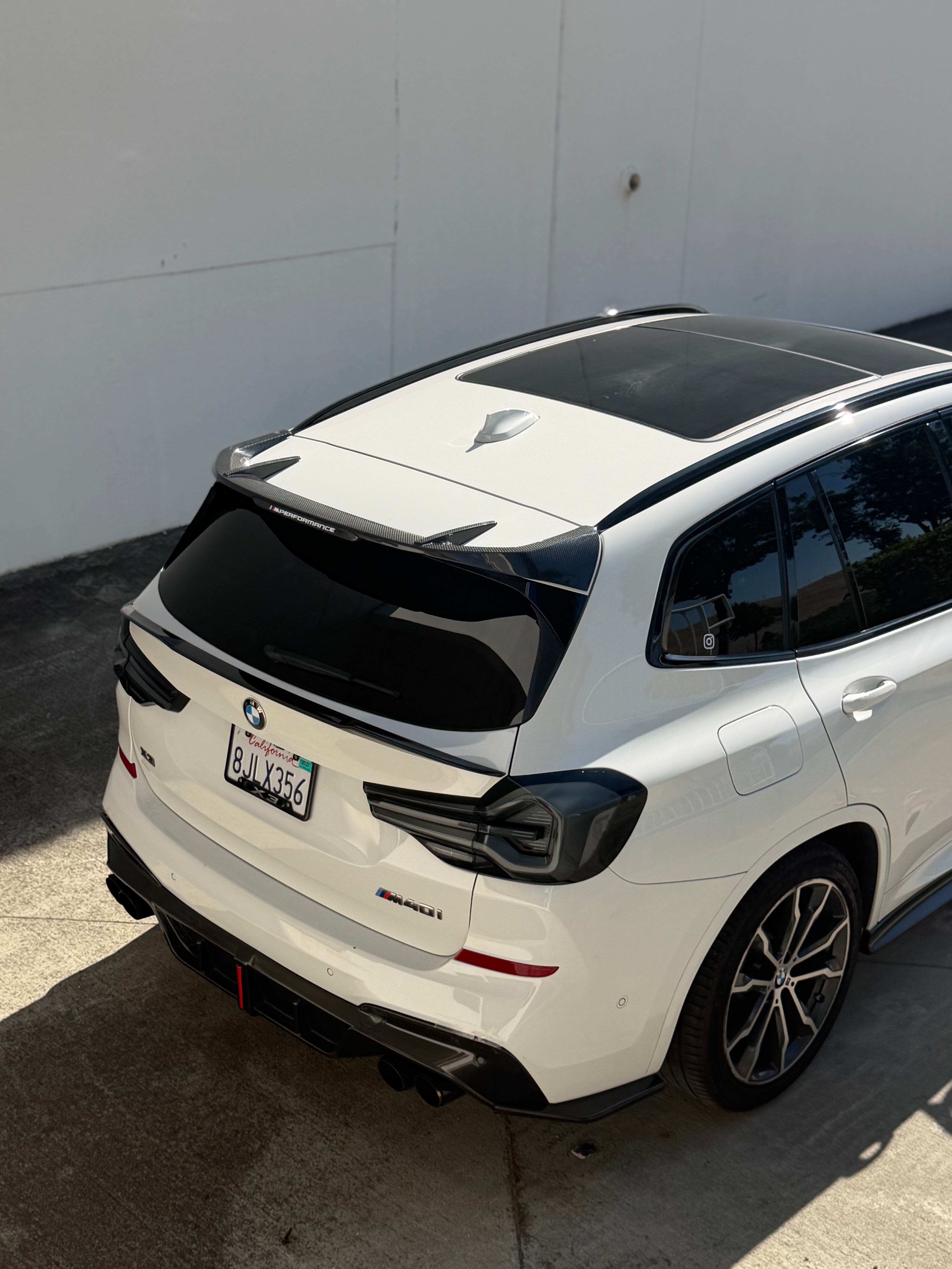 MP Style Carbon Fiber Rear Spoiler - BMW F97 X3M & G01 / G08 X3