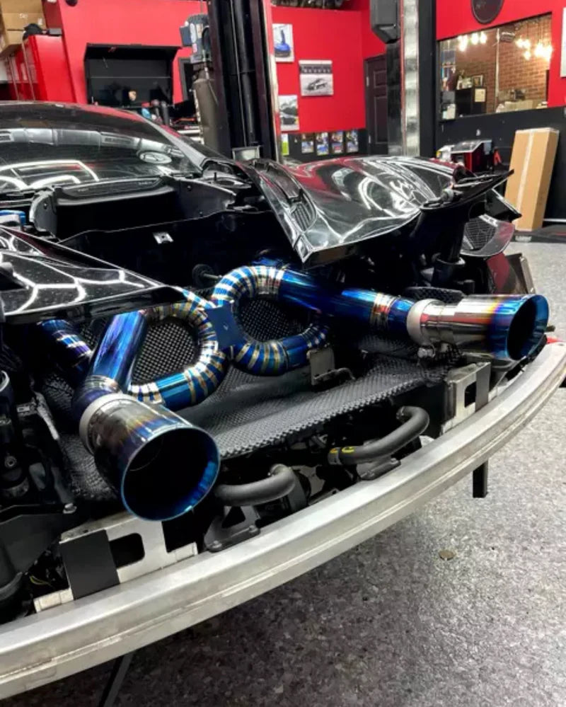 Titanium CatBack Exhaust System - McLaren 720s