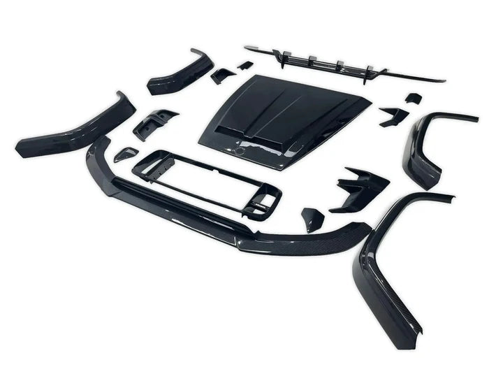 BRB B900 Style Carbon Fiber Body Aero kit BRabus- Mercedes G Wagon W463 & W464 G350 & G500 & G63
