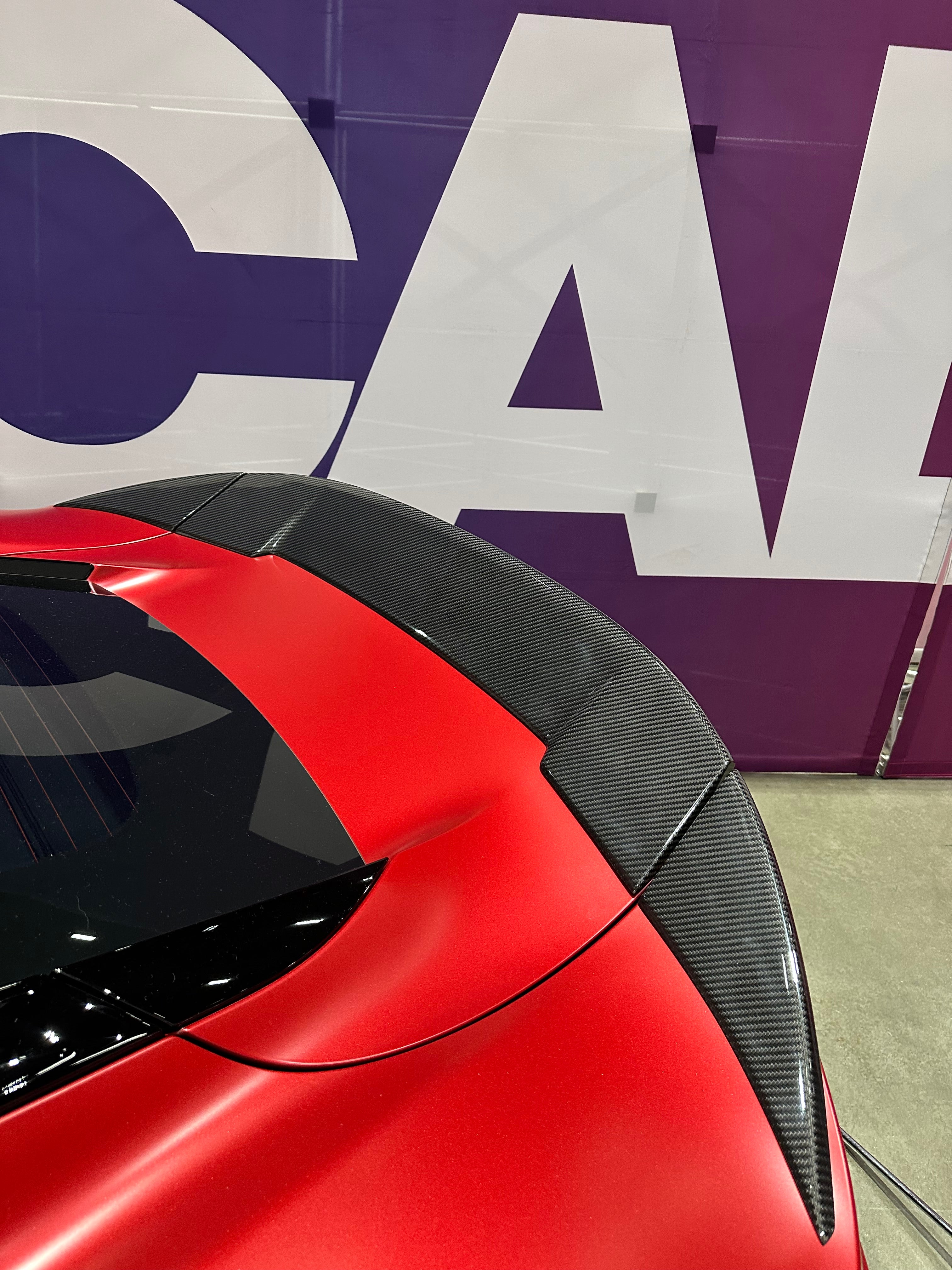 Dry Carbon Fiber Trunk spoiler - Lotus Emira
