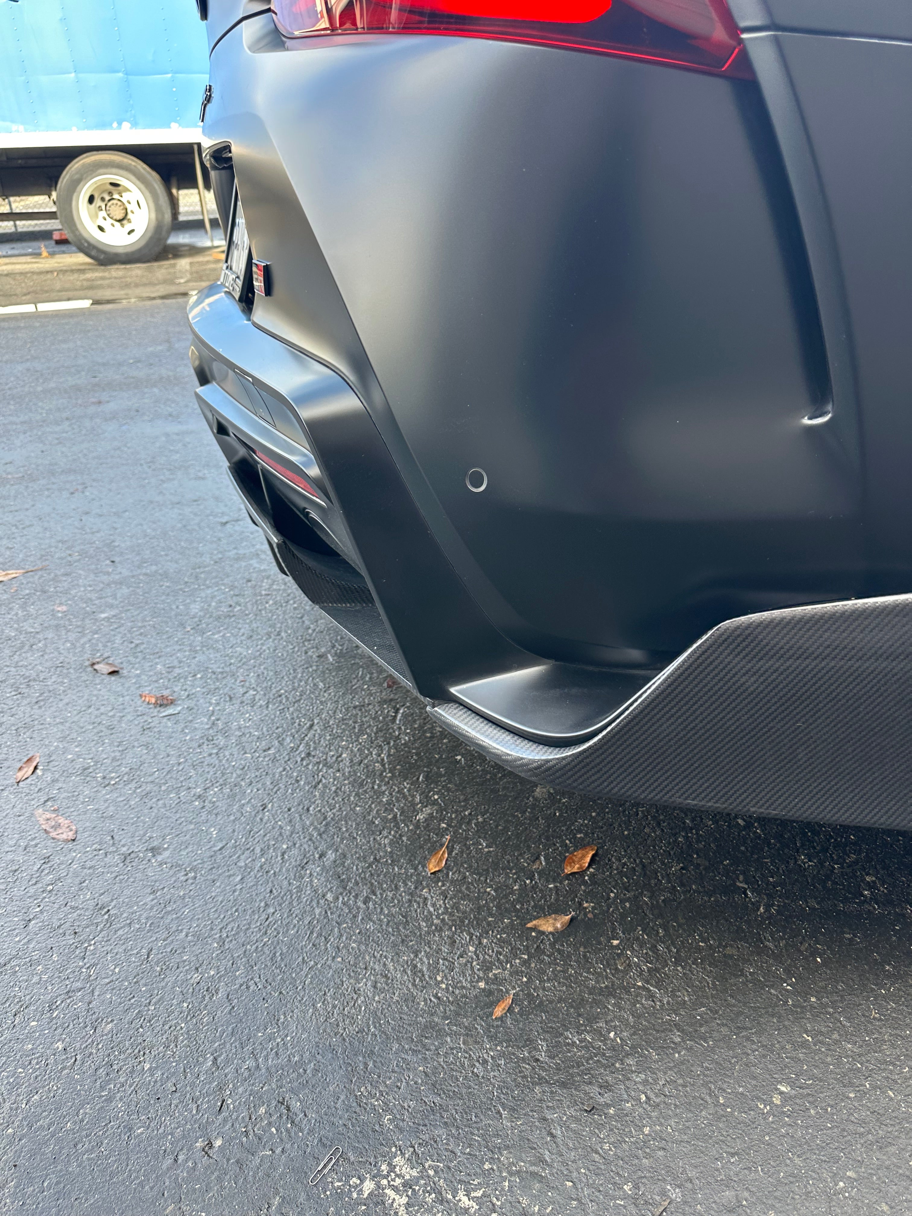 Carbon Fiber Diffuser Extension - TOYOTA SUPRA A90/A91