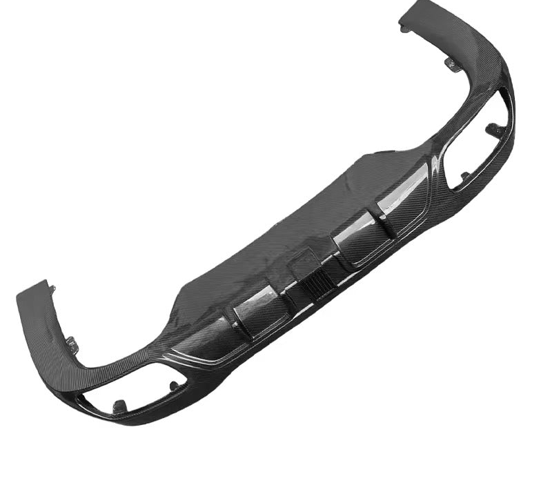 Carbon fiber Rear diffuser W/ LED - Mercedes Benz W206 C Class