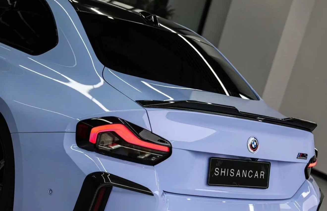 Carbon fiber KB rear trunk Spoiler V2 - BMW G87 M2
