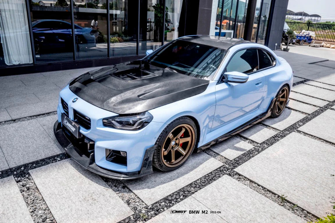 Carbon Fiber CT w/ Transparent Window Engine Bonnet Hood - BMW M2 / M2C G87 & 2 Series M240 230 G42