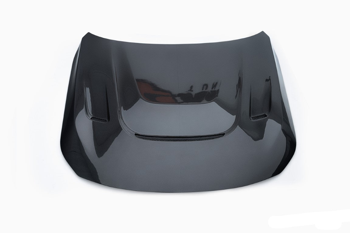 Carbon Fiber C Style V1 Front Engine hood bonnet replacement -  BMW M2 / M2C G87 & 2 Series M240 230 G42