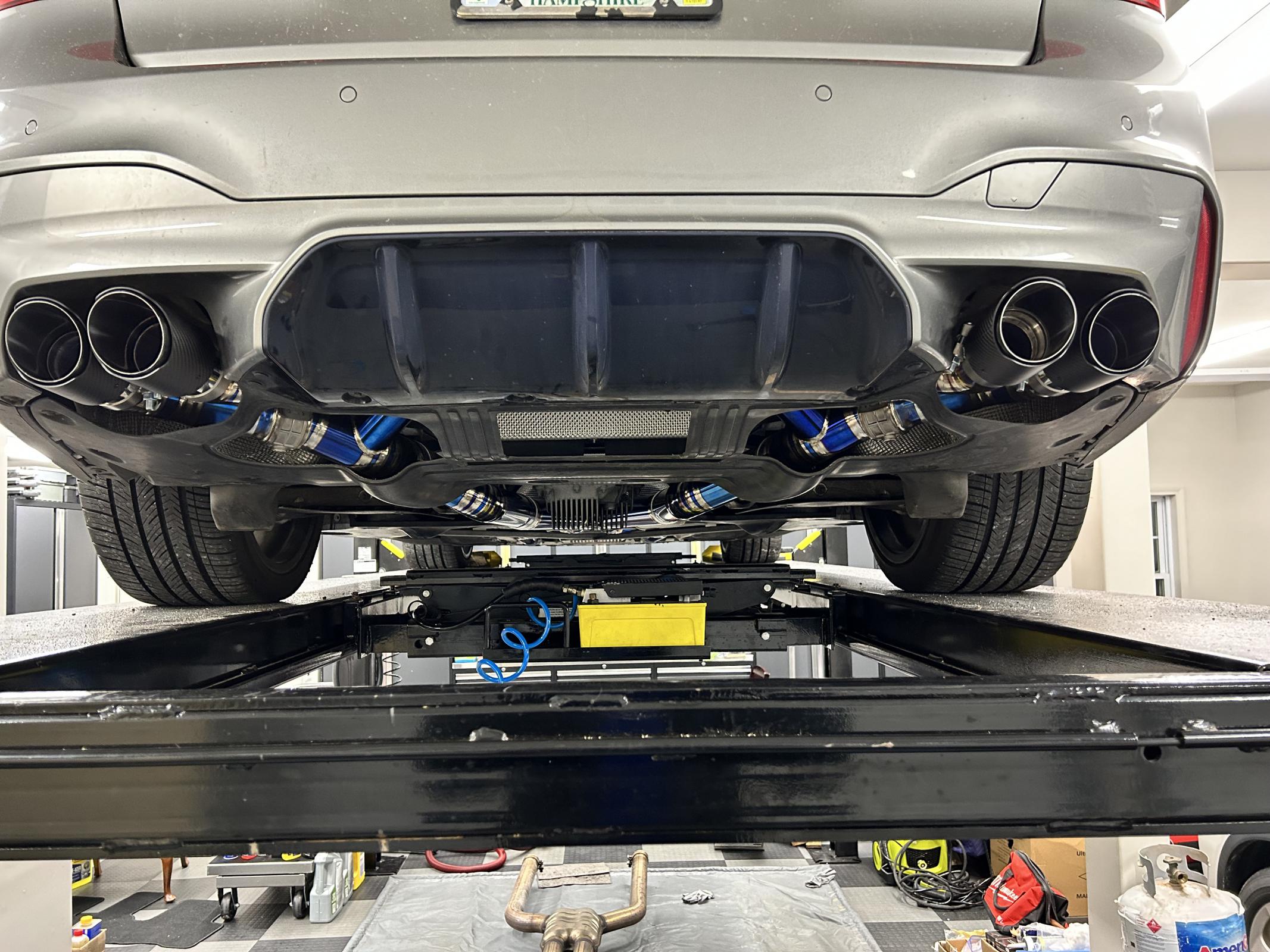 Full Valved Catback Exhaust - BMW M5 F90 4.4T