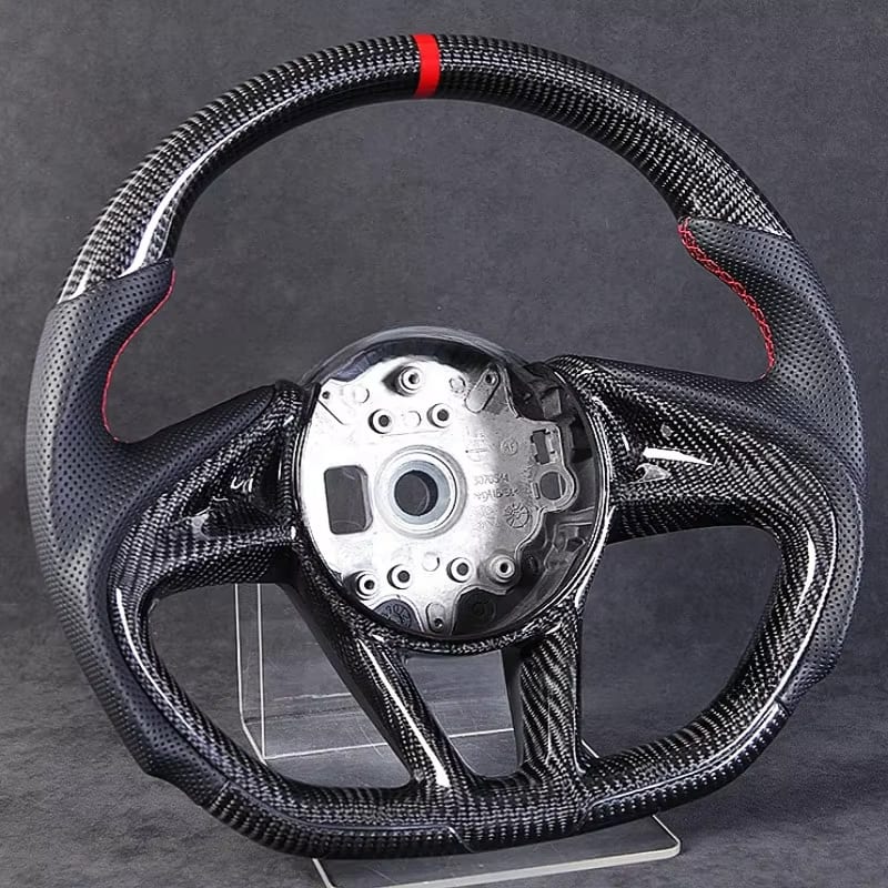 Custom Carbon Fiber Steerng Wheel - Mclaren
