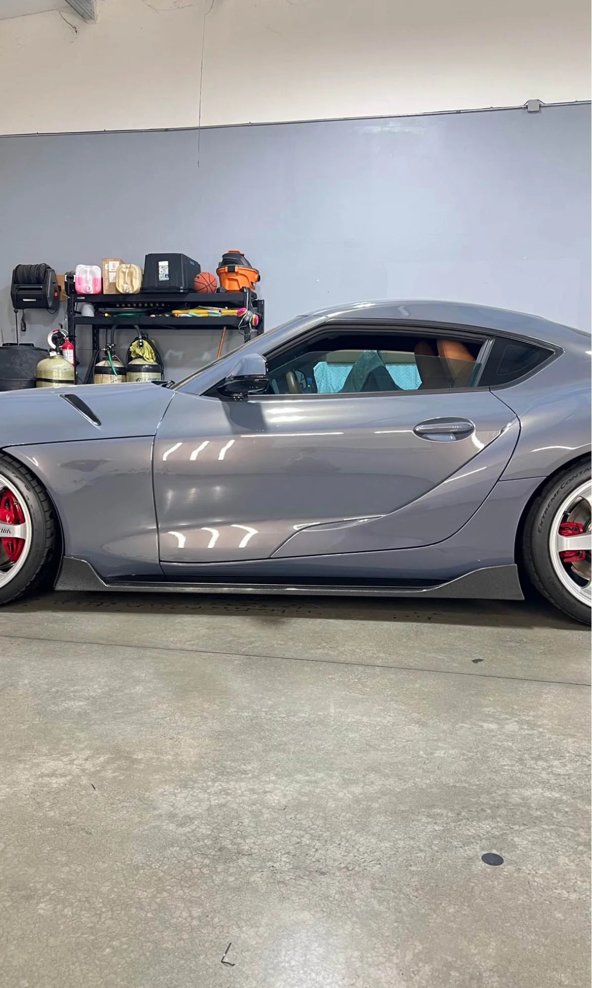 Carbon Fiber AG Side Skirts for Toyota A90 Supra