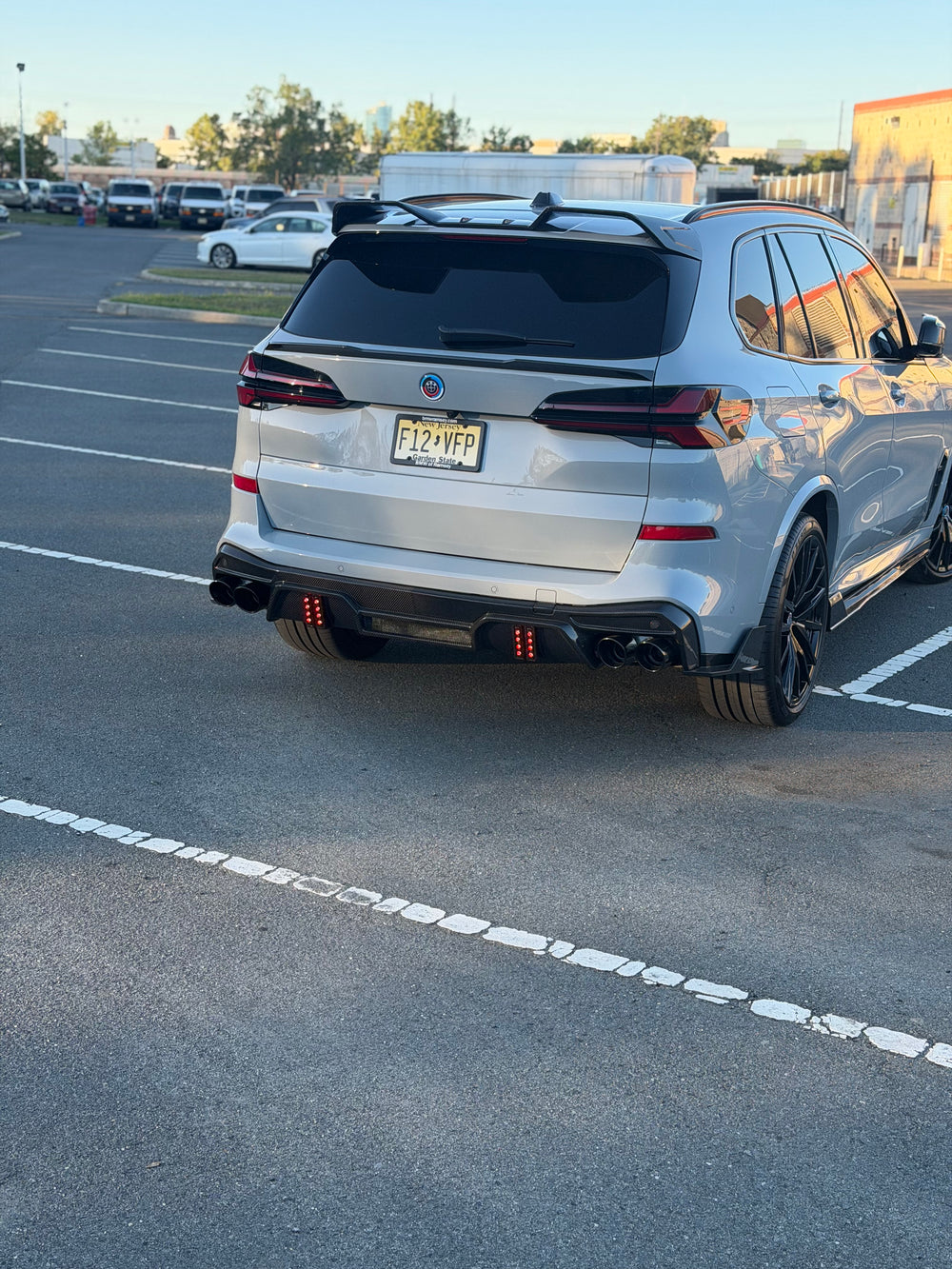 Carbon Fiber LD Front Lip & Rear Diffuser Combo - BMW G05 X5 LCI