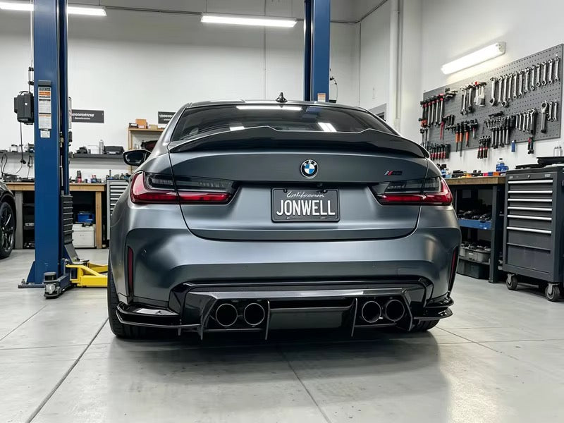 Carbon Fiber Agressive rear Diffuser - BMW  G80 M3 G82 M4