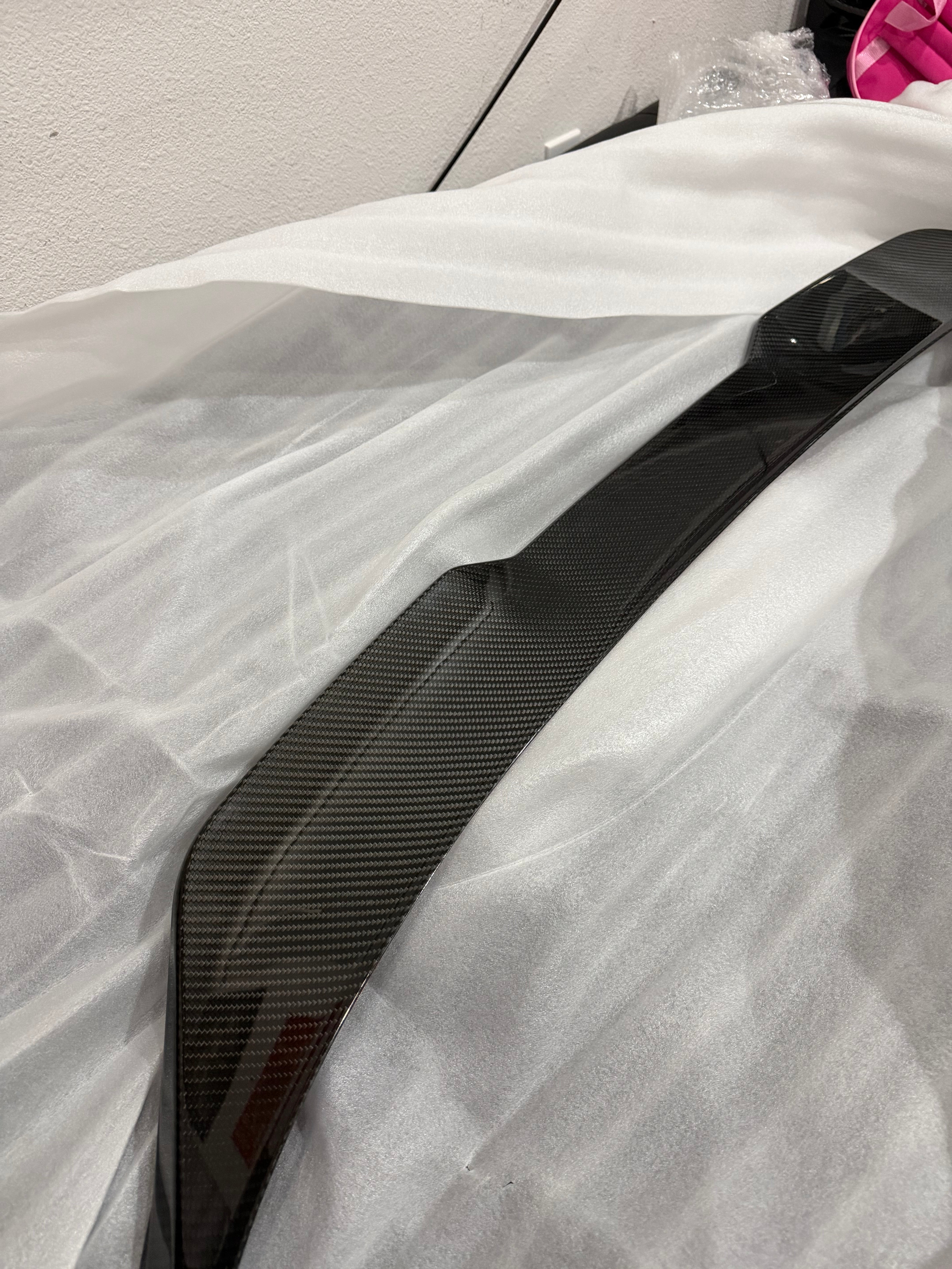 Carbon fiber KB rear trunk Spoiler V2 - BMW G87 M2 / G42 2 series