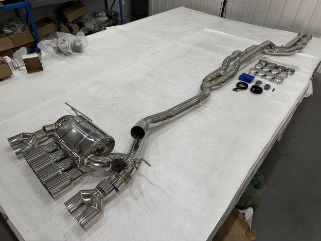 S55 Valved Catback Exhaust System - BMW M2 Competition M2C 3.0T F87 F82 F80