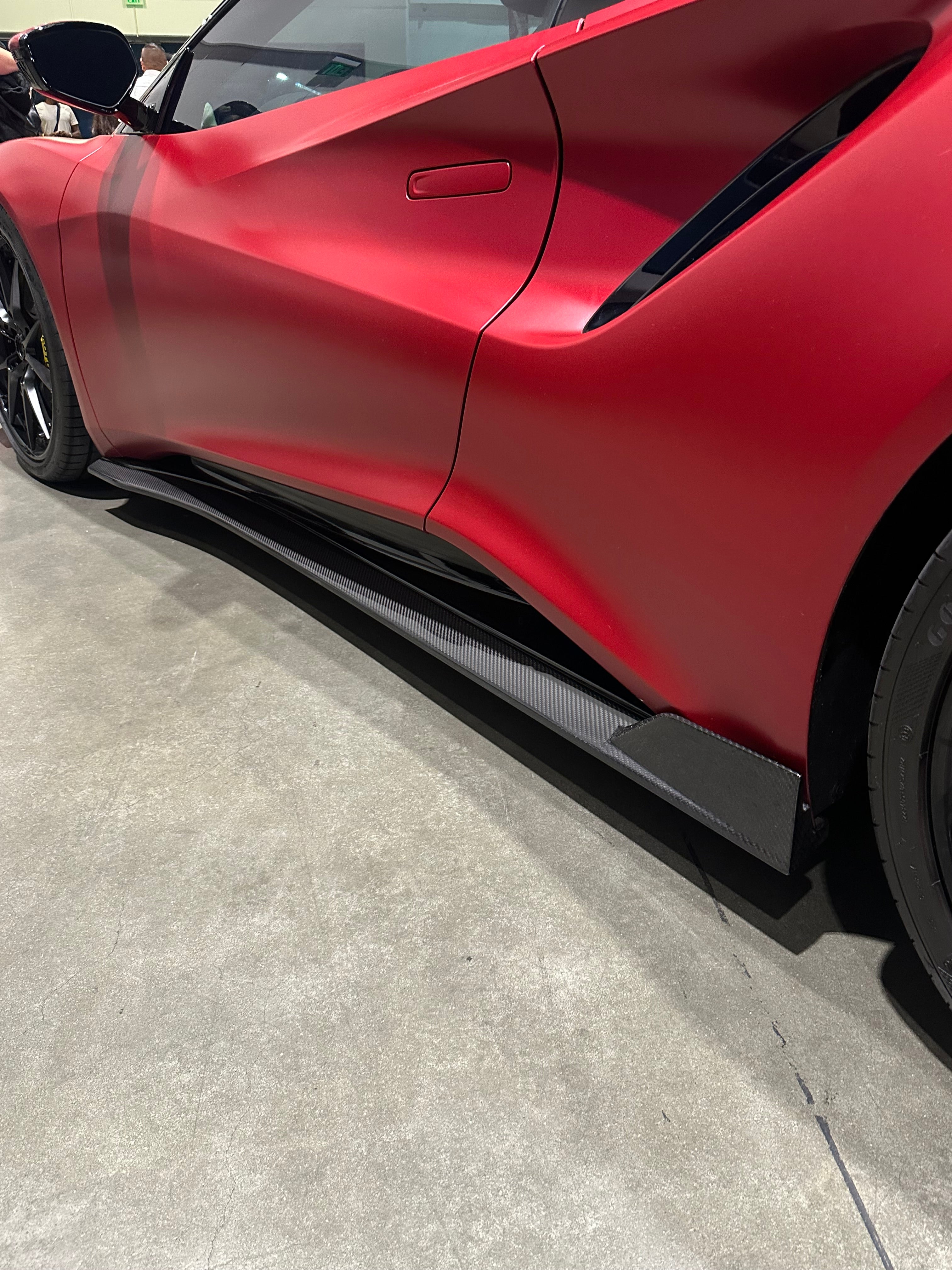 Dry Carbon Fiber Side Skirts -  Lotus Emira