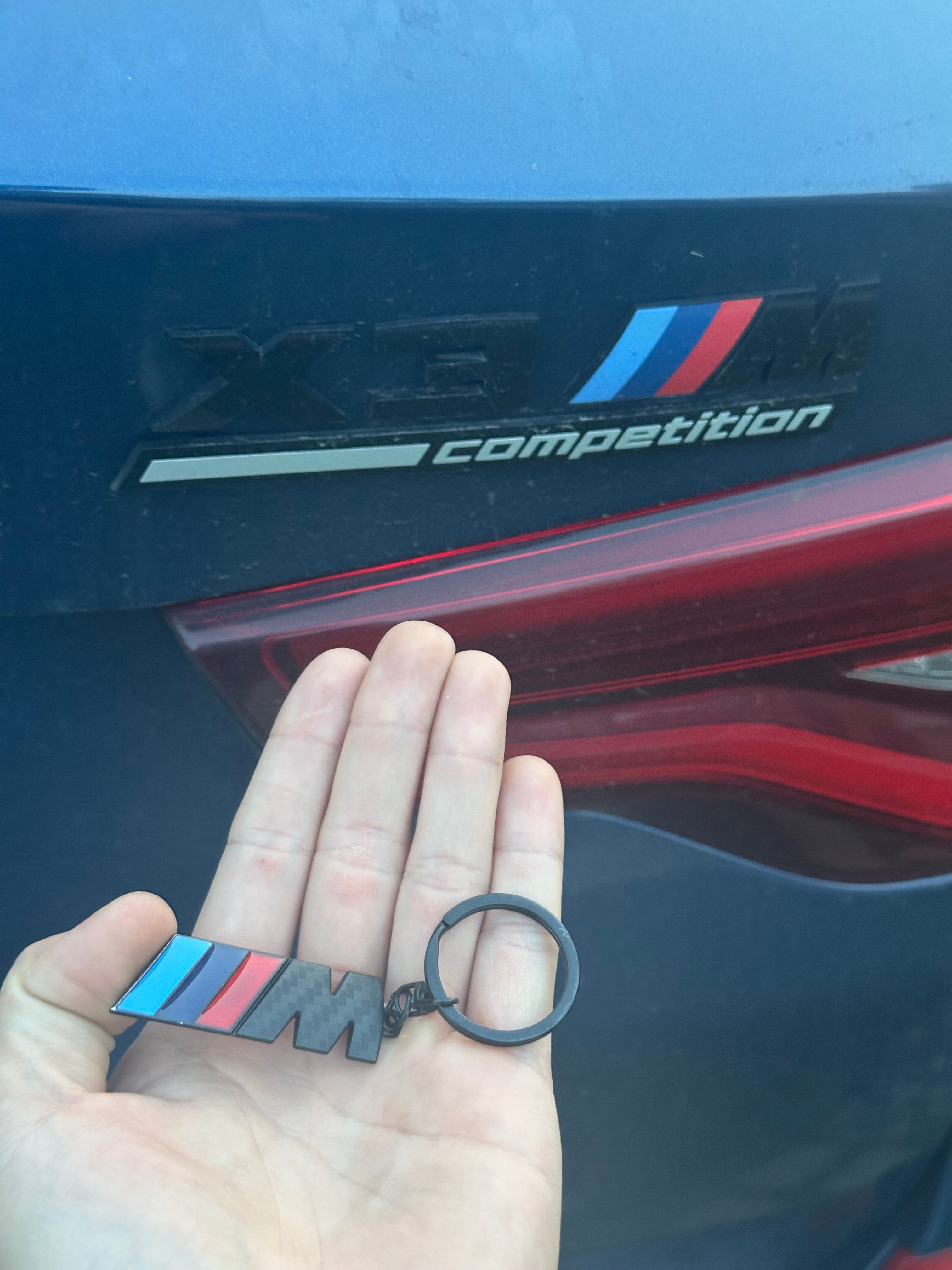 BMW M Emblem KeyChain KeyRing