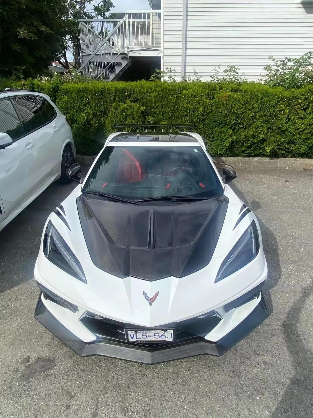 Vented Carbon Fiber Hood V2 - Corvette C8