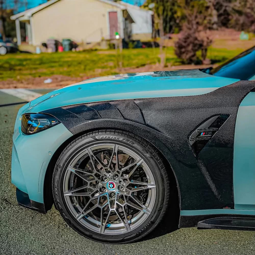 Carbon Fiber Front Vented Fenders - BMW G80 M3 & G82 / G83 M4