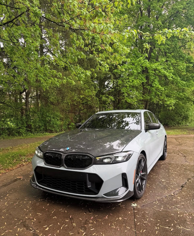 BMW G20 LCI CTM Design Real Carbon Fiber Front Lip Splitter (2023+)