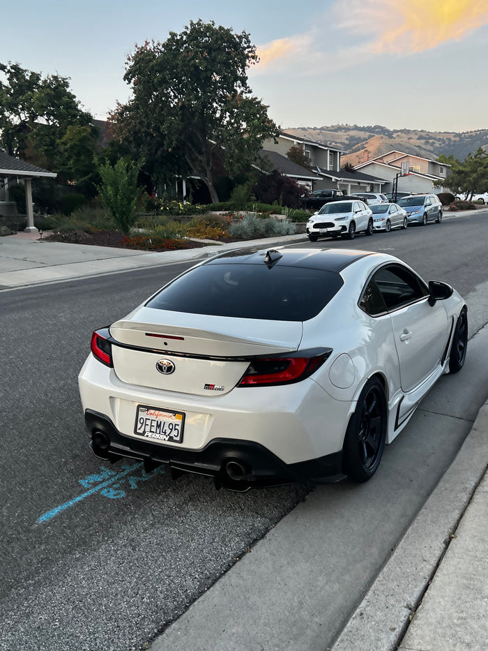 Polyurethane GT Style Rear Diffuser Extension- Toyota GR86 & Subaru BR