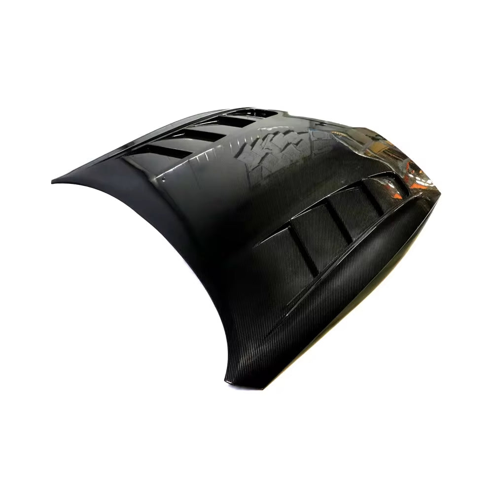 Vented Dry Carbon Fiber Hood - Nissan 400Z