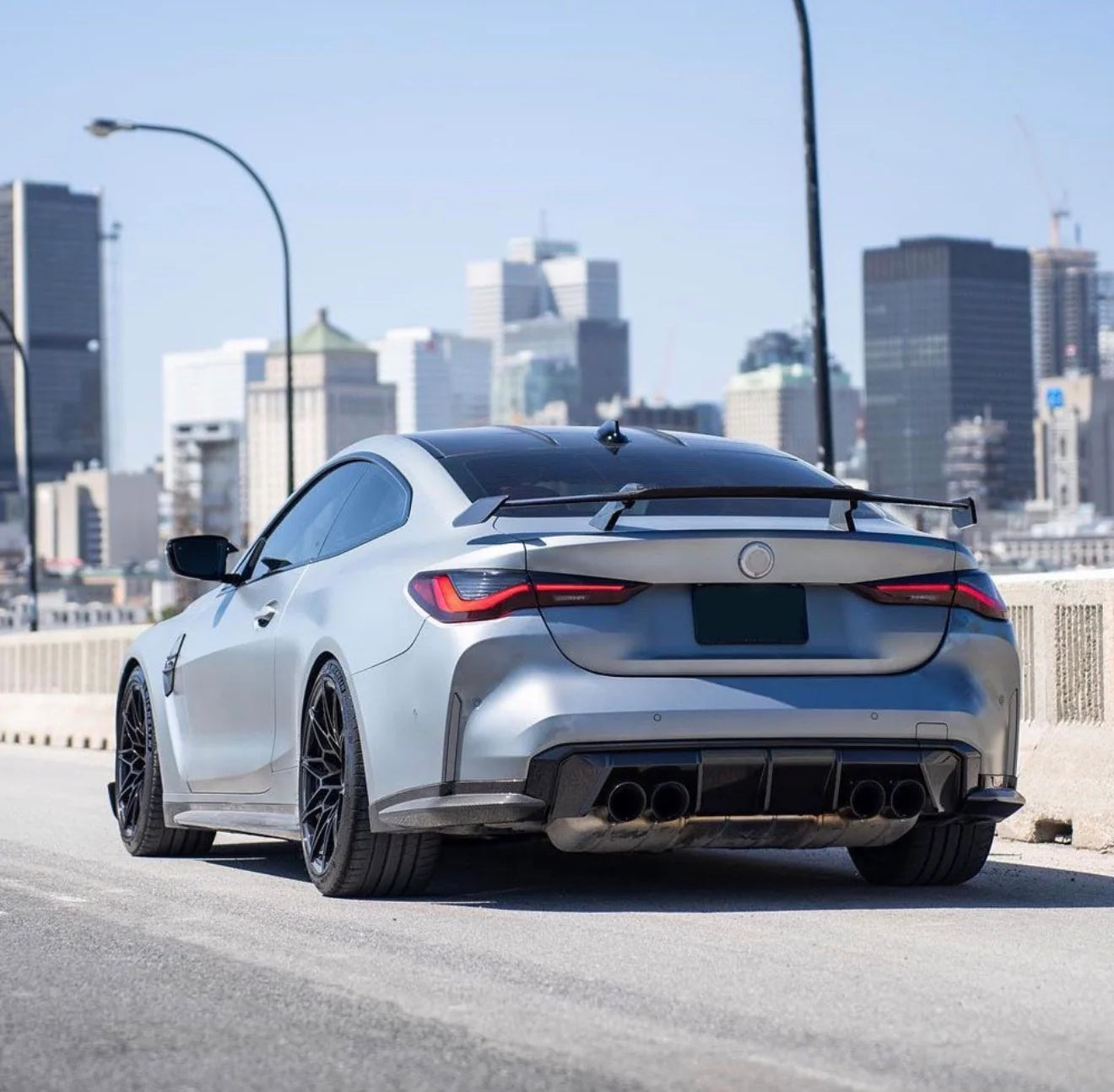 Carbon Rear MP Style Spoiler Trunk wing - BMW G80 M3 G82 M4 G20 G22 G30 F90