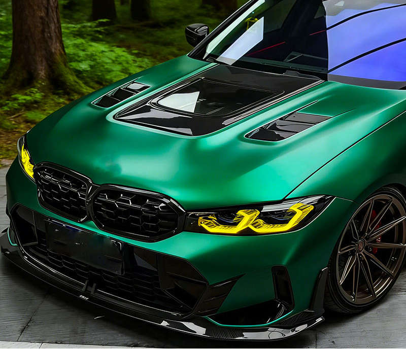 LED Laser G8X Style Dual DRL Color Headights - BMW G20 / G28 3 Series