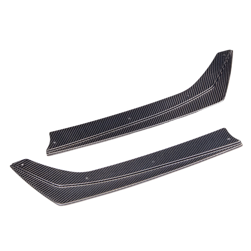 Carbon Fiber Rear Bumper Side Canrd Splitters -  BMW 3 Series G20 M Tech 2019-2022