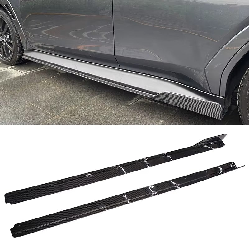 Carbon Fiber VD1 Style Side Skirts Winglet - 22-24 Subaru WRX VB S4