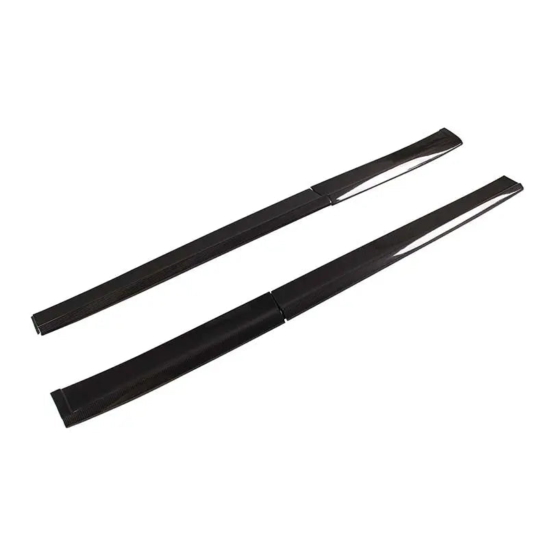 Paktechz Dry Carbon Fiber Body Kit Lower Door Guard Molding Trims - Porsche Cayenne 9Y0 Coupe 9Y3