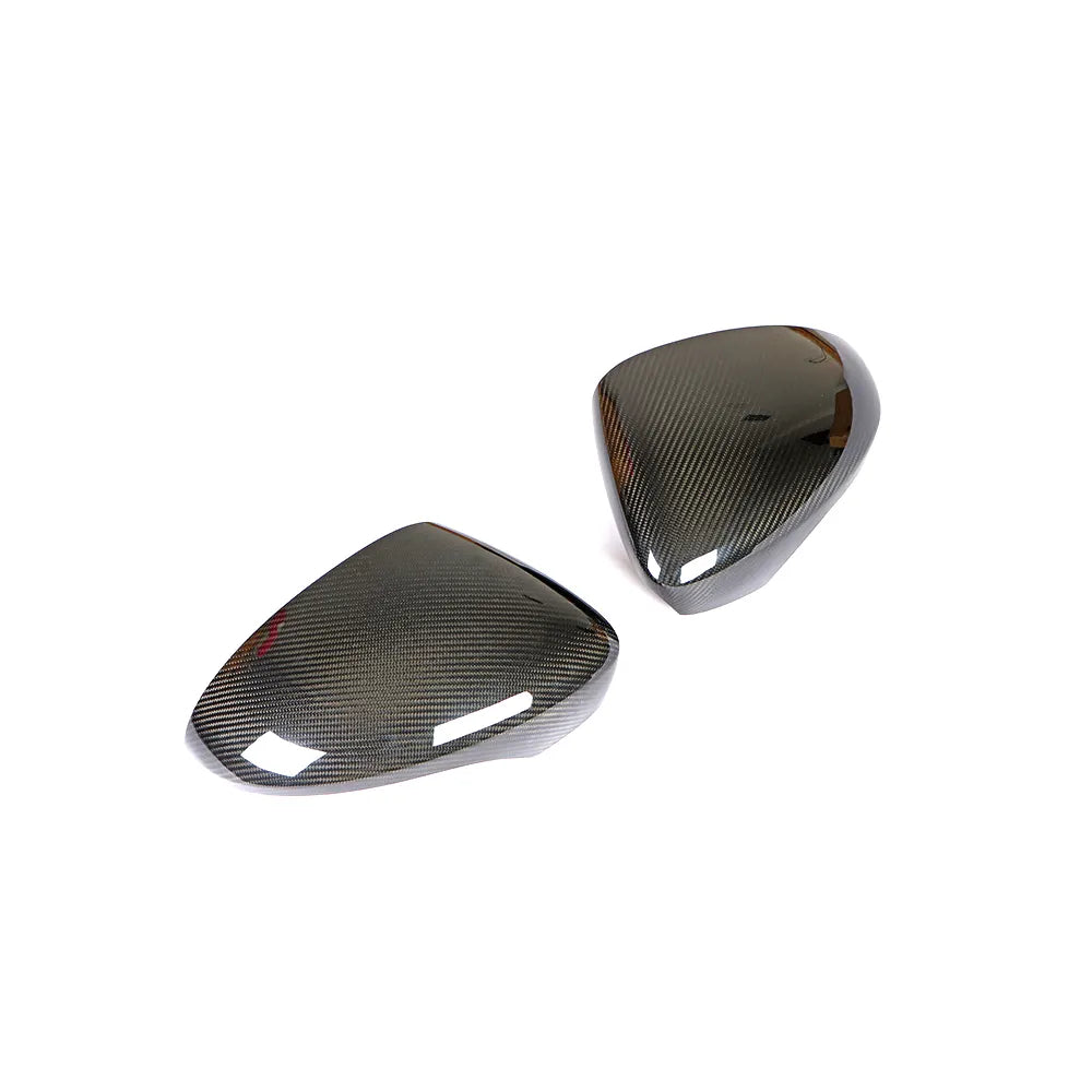 Carbon Fiber Mirror Covers - Porsche Panamera 971 GTS Sport Turbo Hatchback 4-Door 17-19