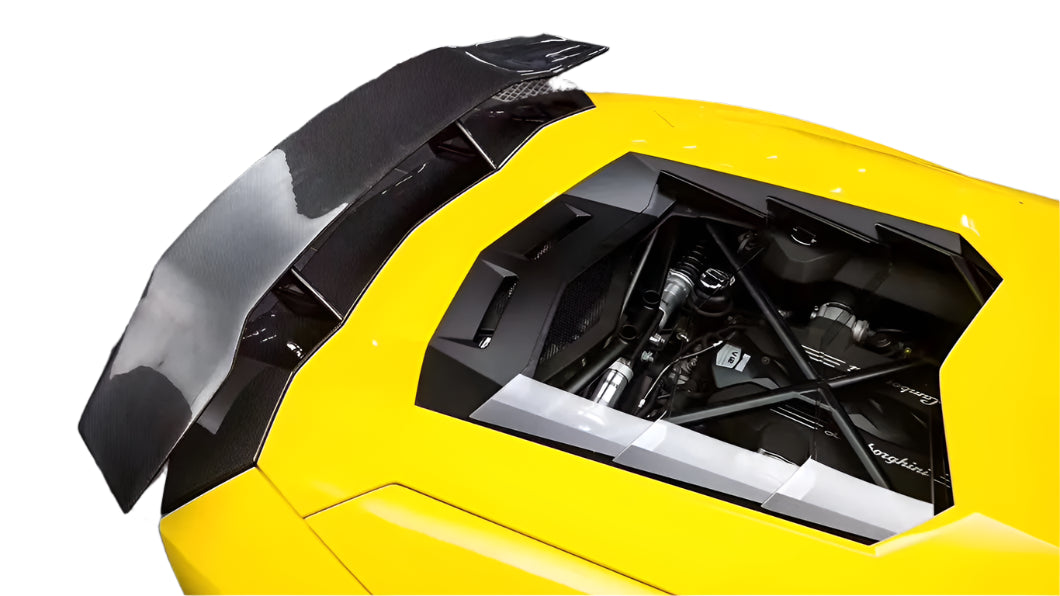 Carbon Fiber DMC Style Rear Wing-  Lamborghini Aventador Lp700 Lp720 Lp750