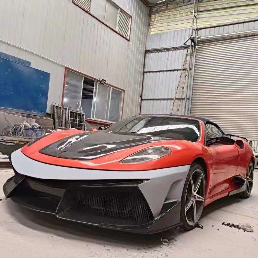 Carbon Fiber V Style Body Aero Kit - Ferrari F430