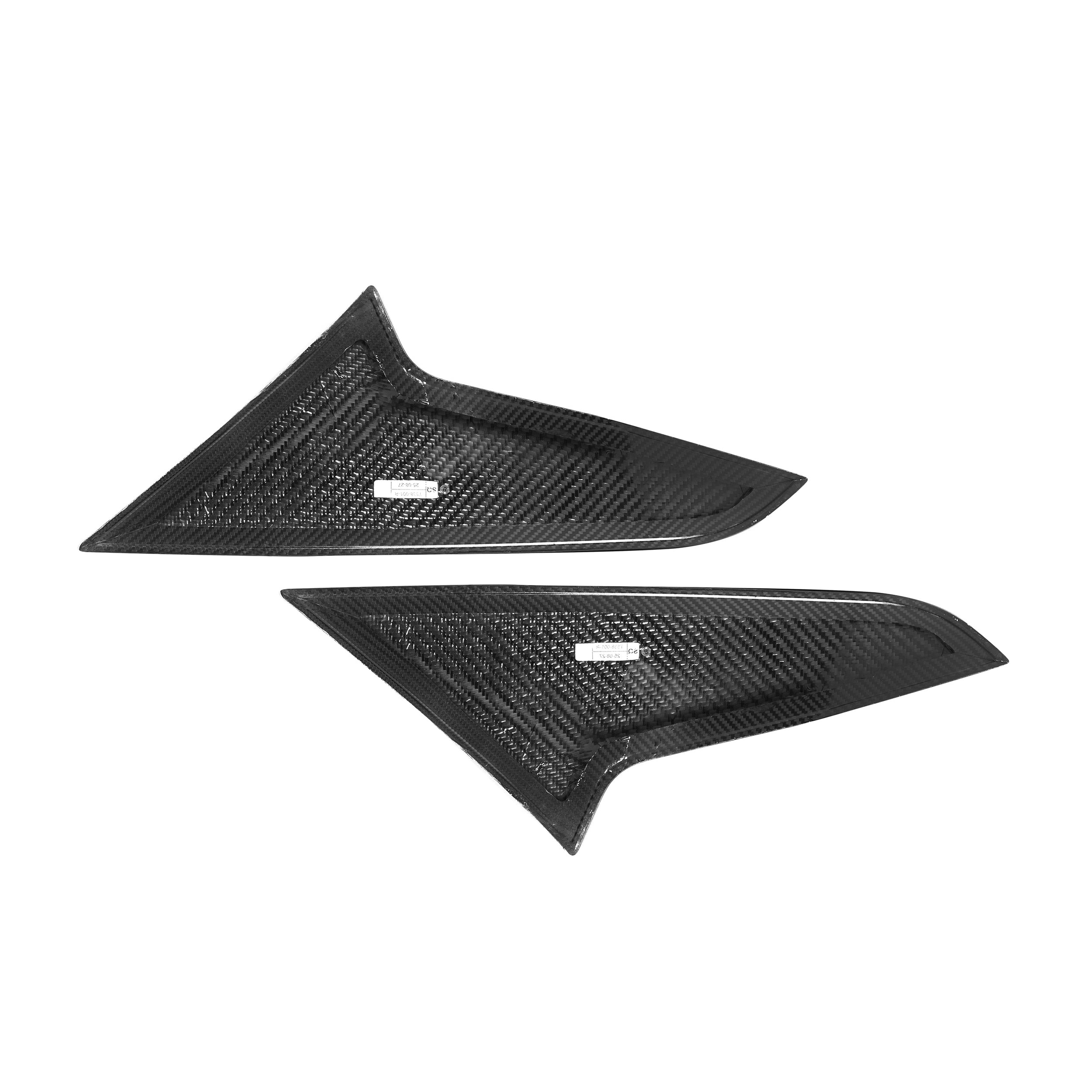 BMW X3 G45 - SOOQOO Prepreg Carbon Fiber Rear Window Fins