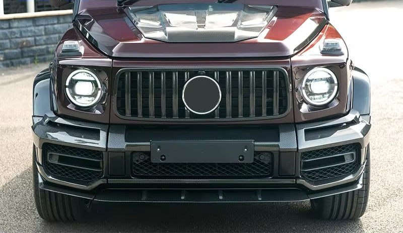 Prepreg Carbon Fiber K Pro Style Vented Engine Hood - Mercedes Benz G-Class AMG W464