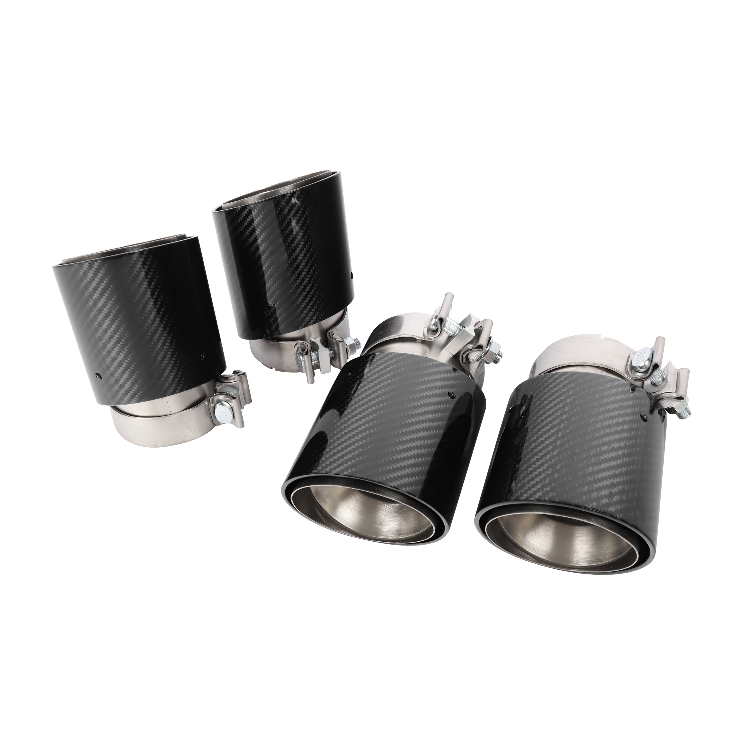 Carbon Fiber Exhaust tips - BMW M5 G90 G99 4-Door 2025+