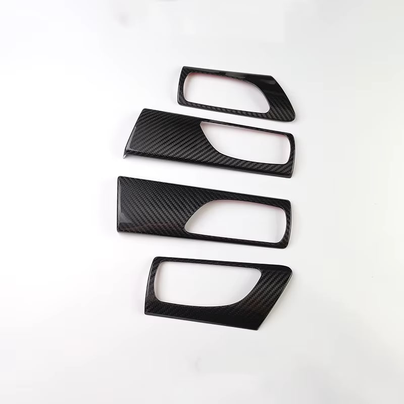 Carbon Fiber Car Interior Door Handle Panel Trim - Lexus IS IS250 IS300h IS350 F Sport 2014-2018
