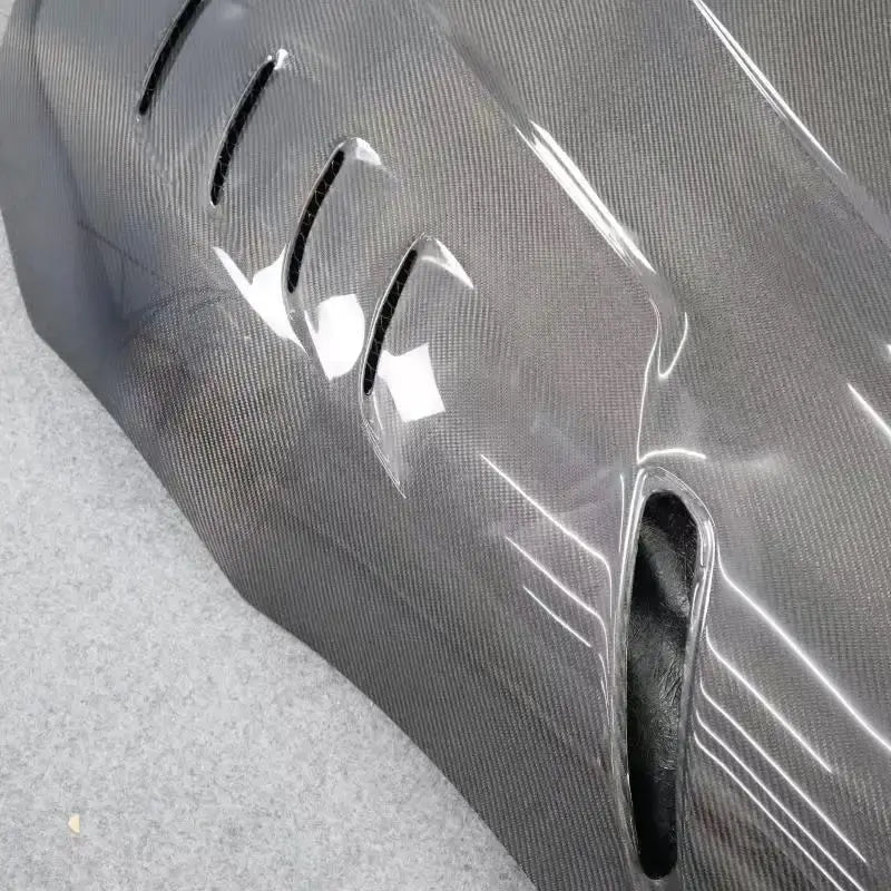 L Style Carbon Fiber Hood Bonnnet - TOYOTA SUPRA A90
