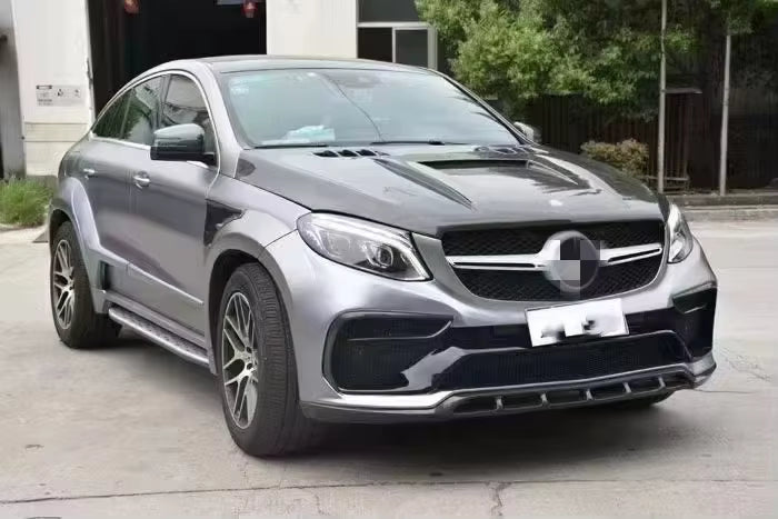 Carbon Fiber Engine Vented Cover Hood Replacement - Mercedes GLE 63s W166 X292 coupe 2015-2019