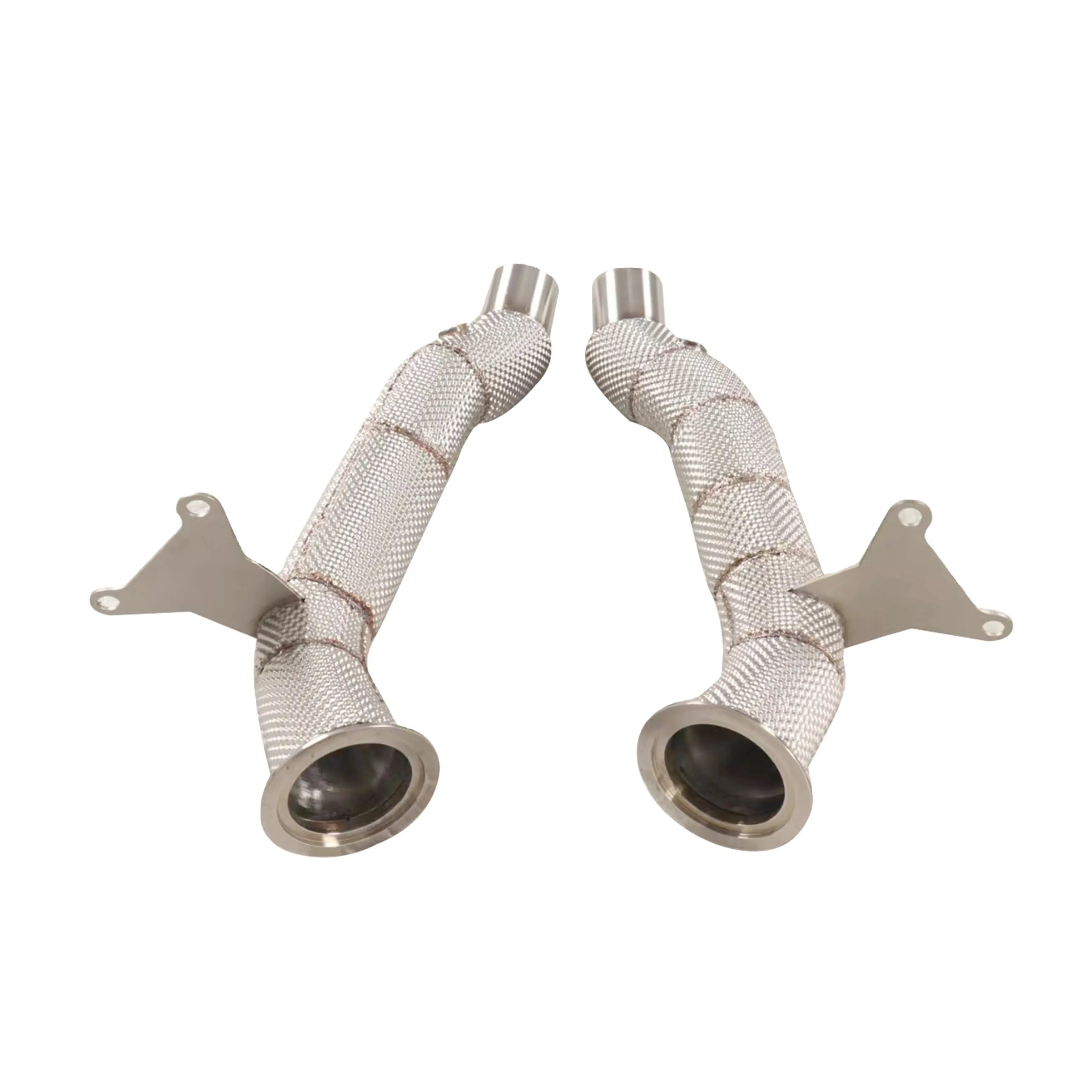High performance Exhaust Down Pipes - Ferrari 458 Italia/Speciale/Spider 4.5L V8 2009-2016