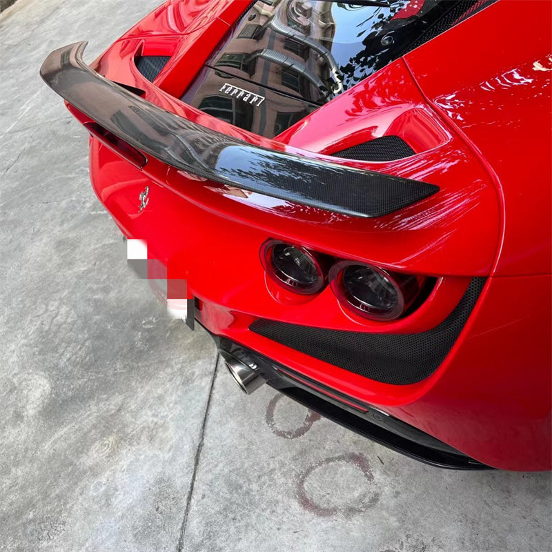 Carbon Fiber N Style Rear Wing - Ferrari F8