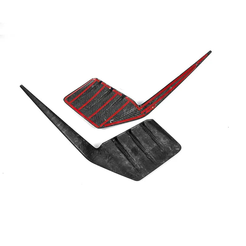 Carbon Fiber M Performance Style Rear Bumper Insert Trim Set - BMW G87