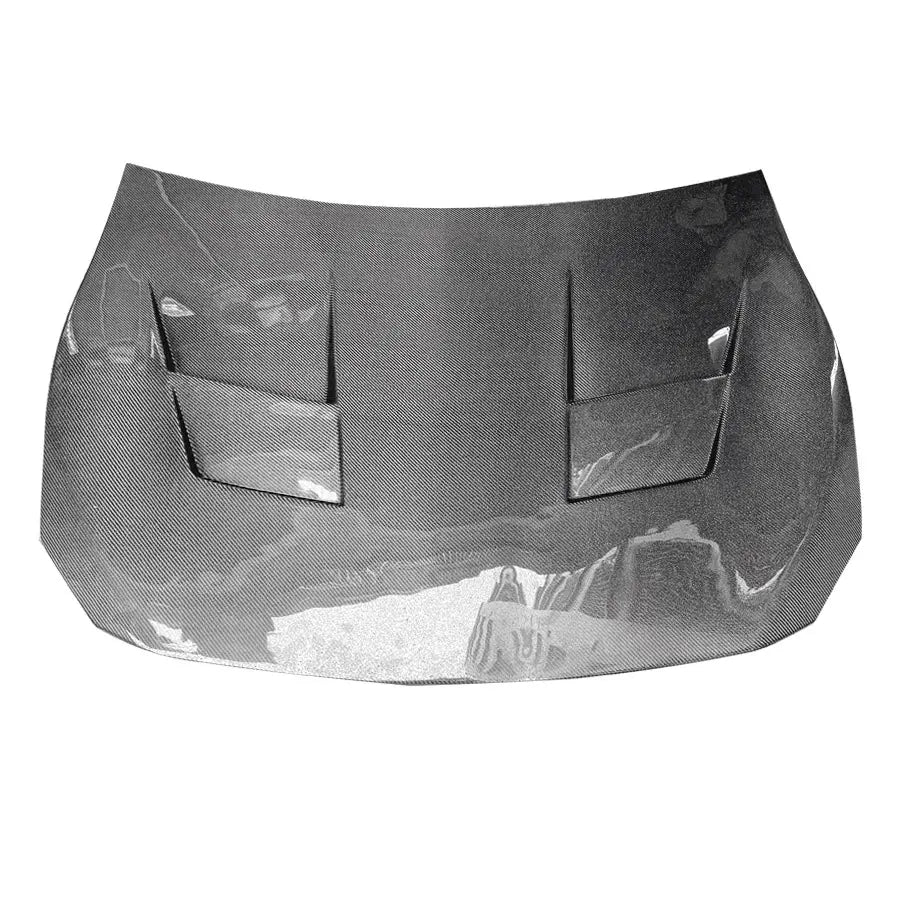 Carbon Fiber Vented Front Engine Hood V1 - Scion FRS / Subaru BRZ