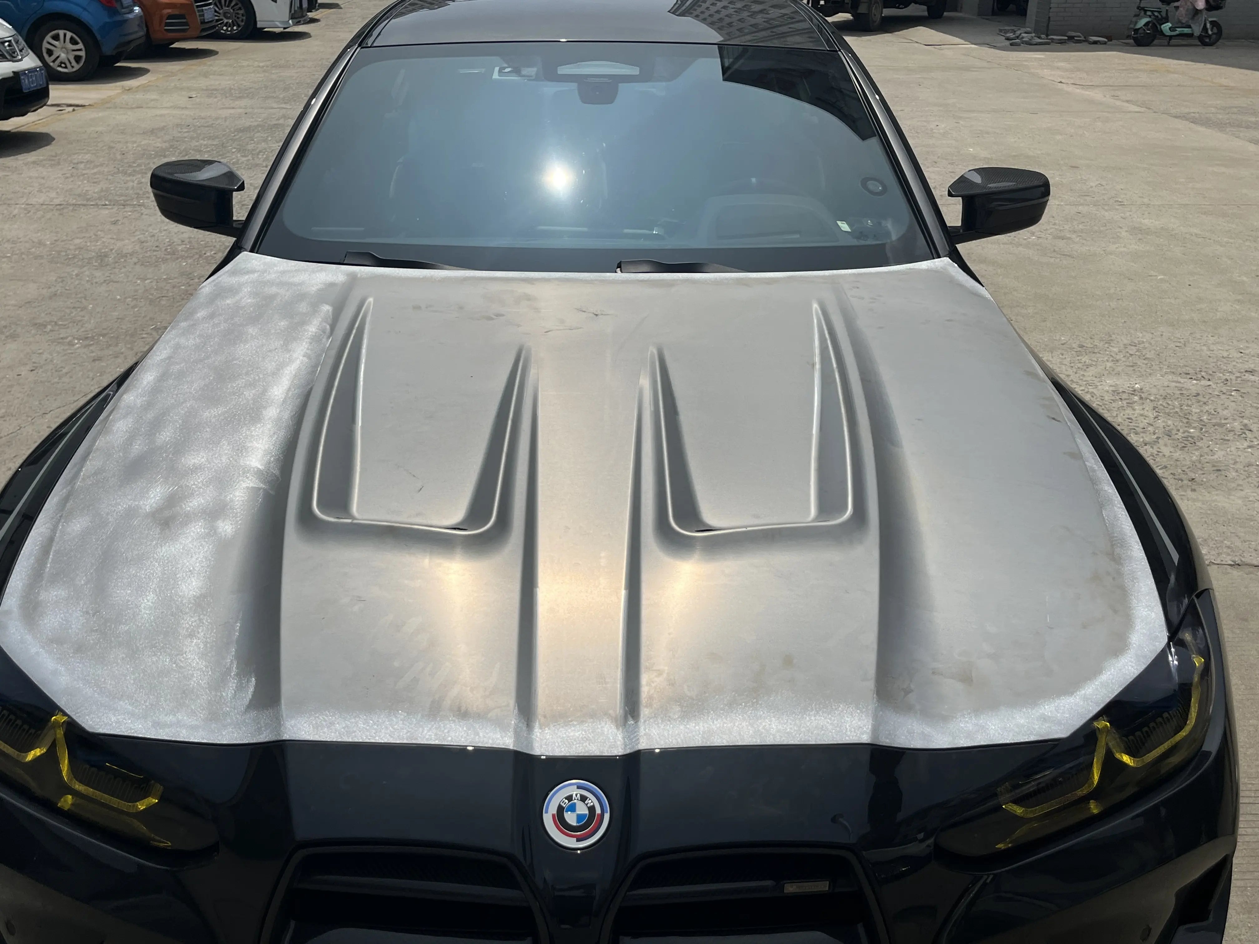 An Style Aluminum Vented Hood - BMW  G80 G82 M3 M4