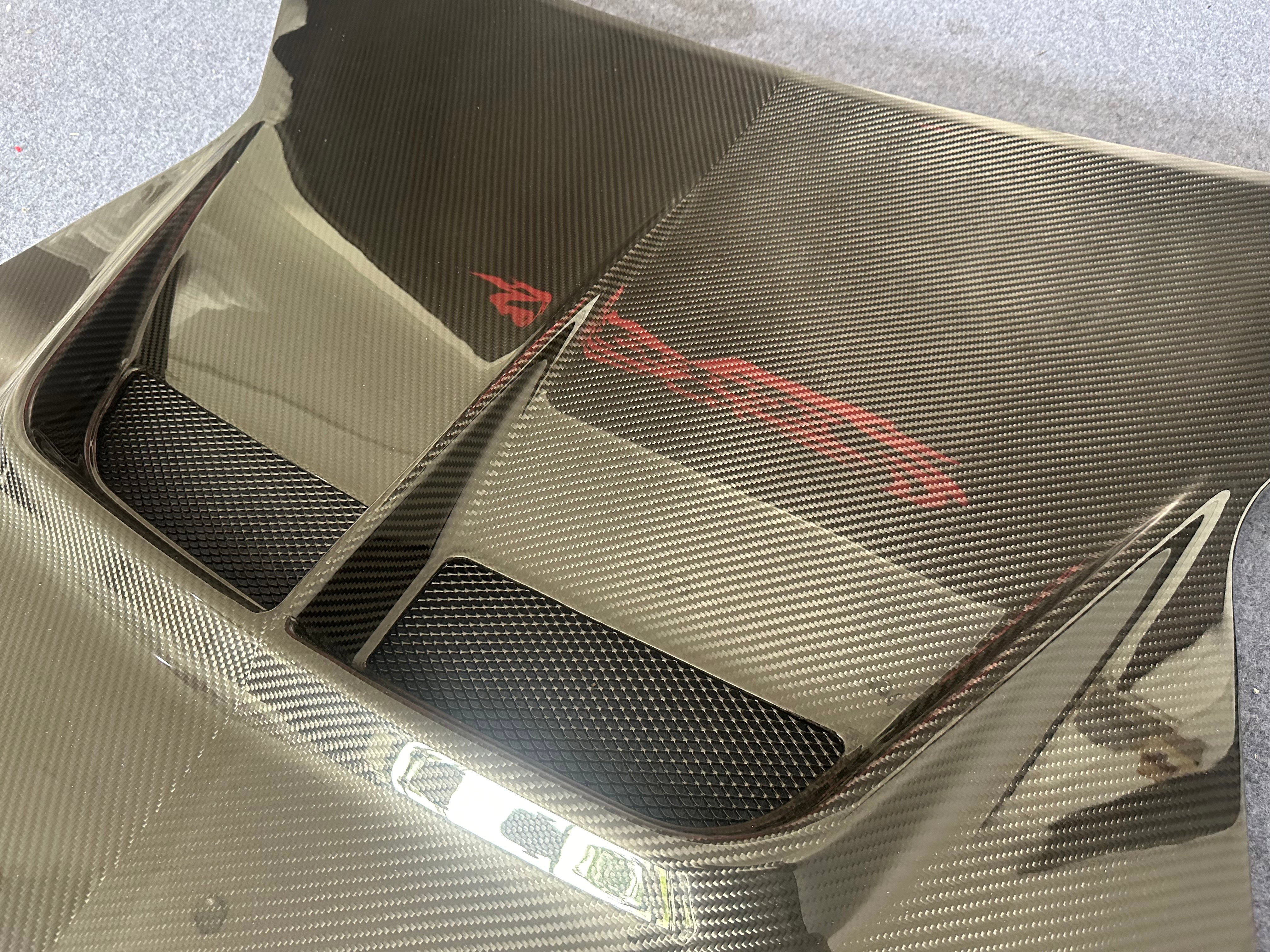 Carbon Fiber V Style Hood Bonnet -  Lotus Emira