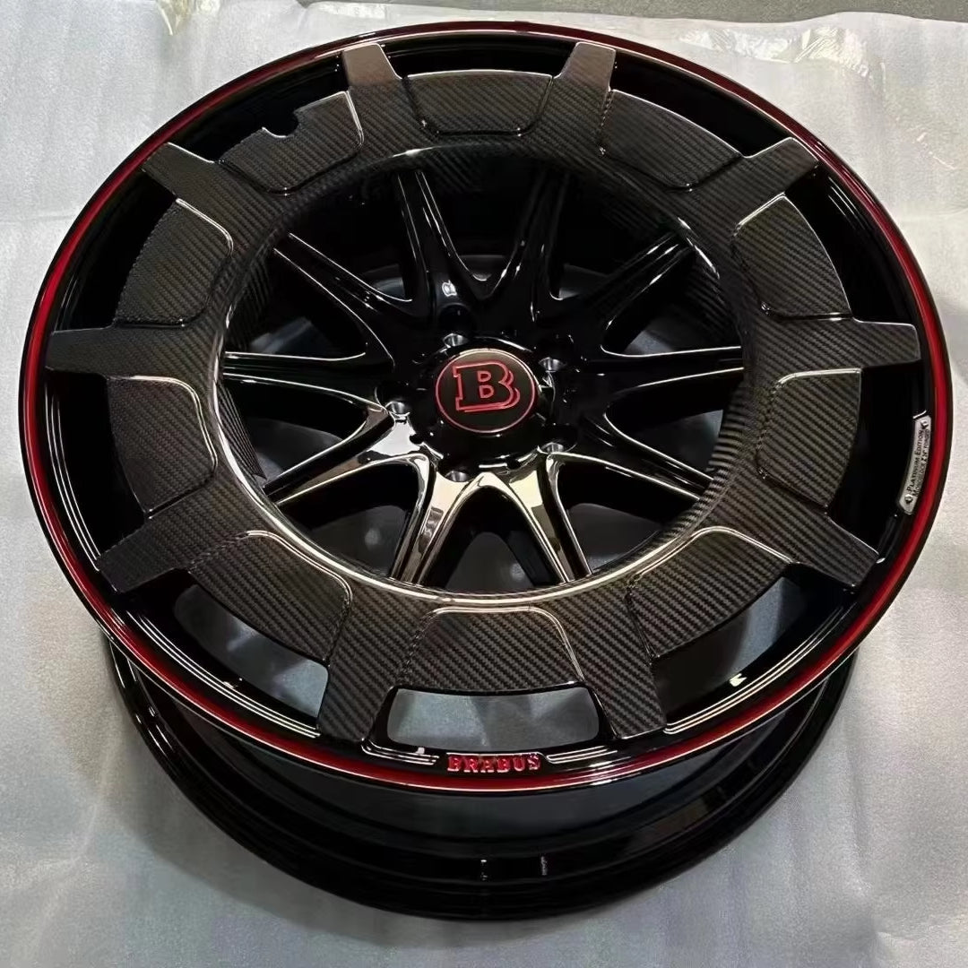 Carbon Fiber B Style Wheels - Mercedes G Class W464 900 X167 GLS GLS450 GLS63 G wagon AMG 2020+