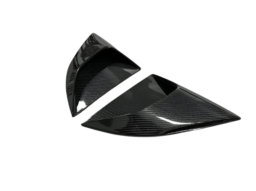 Carbon Fiber Side Window Cover Louver - Toyota Supra A90 A91 Mk5